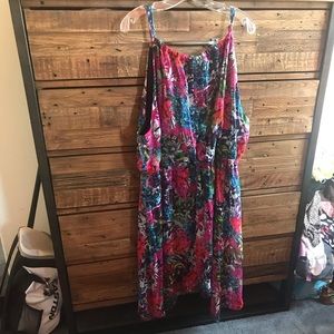 Lane Bryant flowery dress